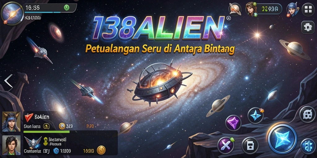 Tampilan antarmuka game Kasual 138ALIEN yang interaktif dan menyenangkan.