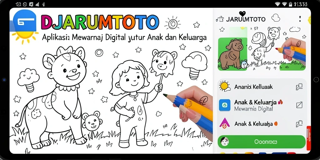 Tampilan antarmuka DJARUMTOTO untuk mewarnai yang interaktif dan menyenangkan.