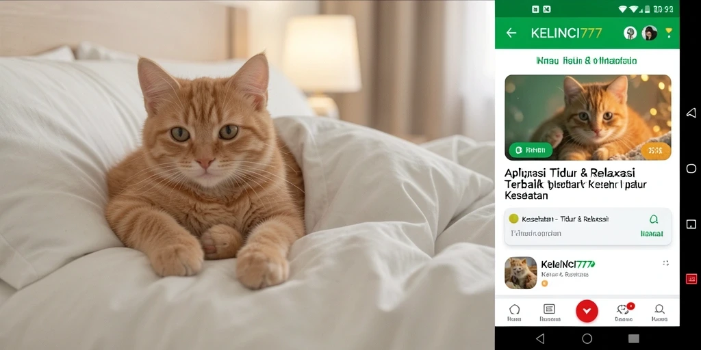 Antarmuka KELINCI777 yang intuitif untuk relaksasi dan tidur.