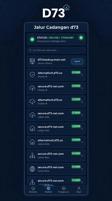 Link Alternatif d73 untuk Pengguna Android